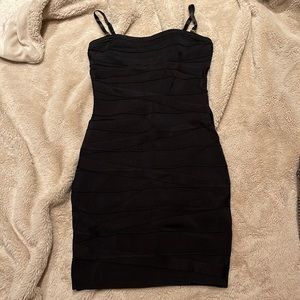 Black strap dress from Guess size small